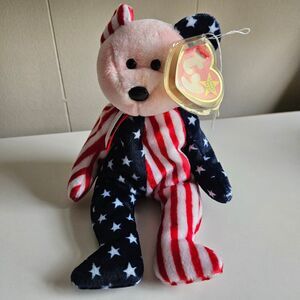 Ty Beanie Babies 1999 "Spangle" Tags w/ Rare Errors and Pink Head